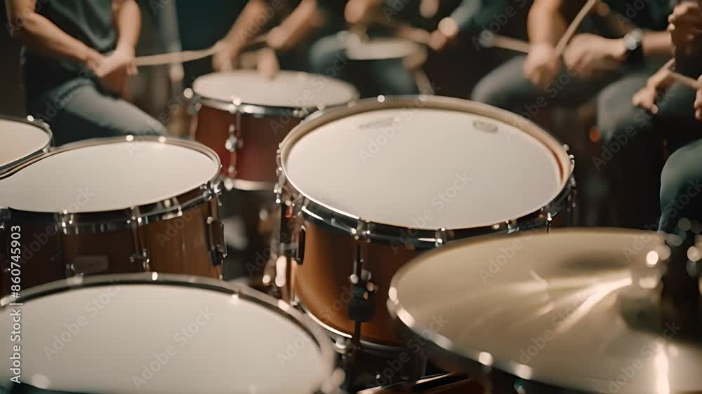 Drums During a Performance Generative AI Drums During a Performance Generative AI