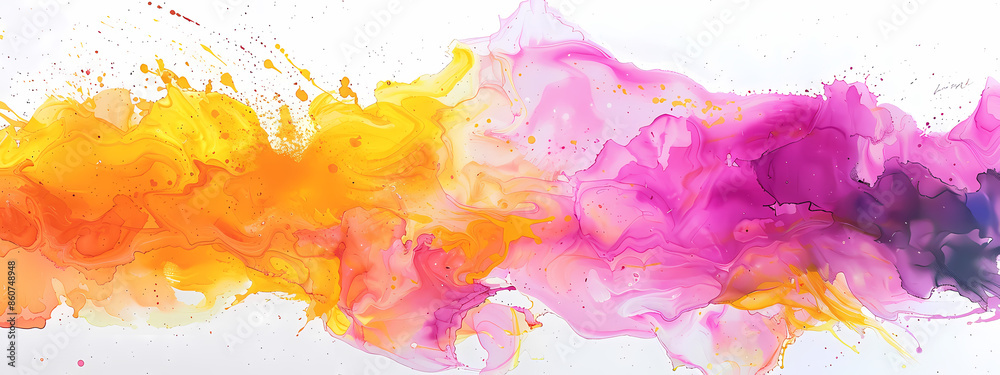 Abstract Color Splash Abstract Color Splash