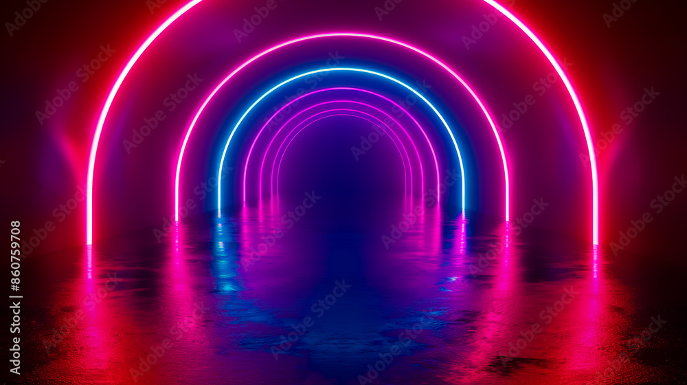 Unique background neon, copyspace, simple and minimalist. Unique background neon, copyspace, simple and minimalist.