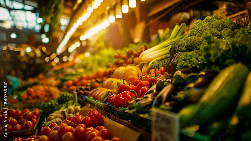 Vegetables in market. Vegetables in market.