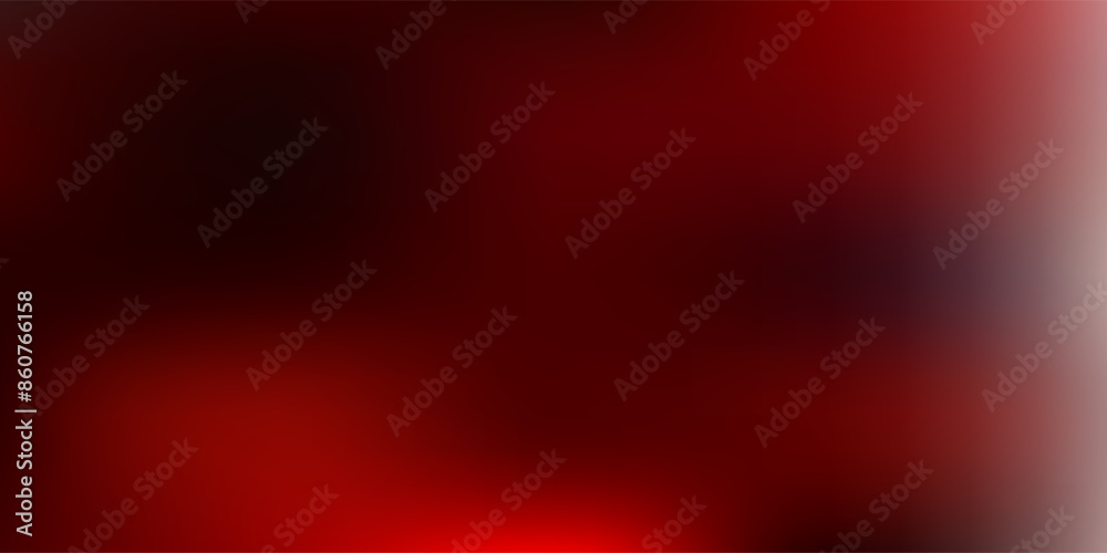 Dark green, red vector blurred backdrop.