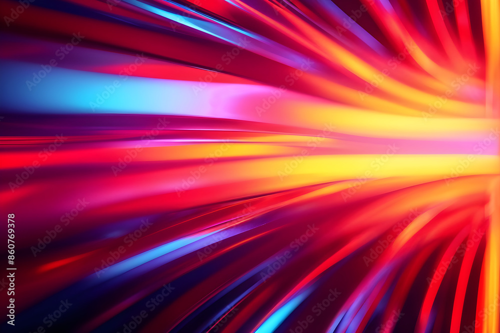 Abstract speed concept with vivid color blend