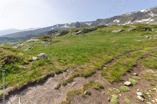 Rila Mountain near The Seven Rila Lakes, Bulgaria