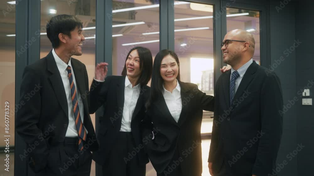 Happy diverse group Asian business team analyzing statistics financial. Group Team of business people meeting conference discussion various topic corporate concept in office. Happy diverse group Asian business team analyzing statistics financial. Group Team of business people meeting conference discussion various topic corporate concept in office.