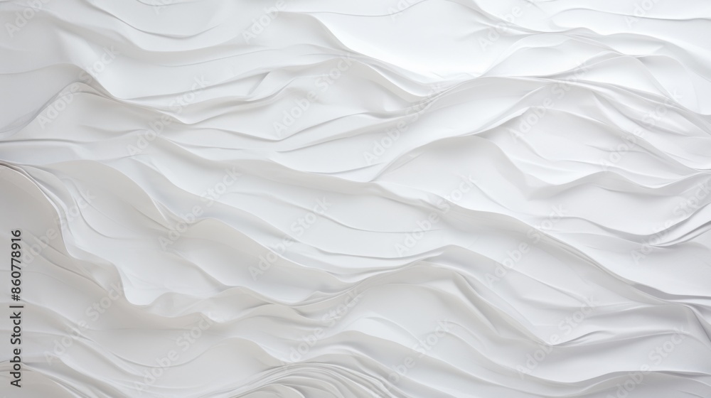 Presenting abstract white waves, this image conveys movement and fluidity, making it ideal for creative and modern themes that aim to capture dynamic and aesthetically pleasing visuals. Presenting abstract white waves, this image conveys movement and fluidity, making it ideal for creative and modern themes that aim to capture dynamic and aesthetically pleasing visuals.