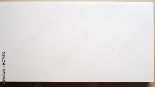 This image showcases a plain white sheet, offering a pristine and clean look that serves as an ideal background, conveying a sense of purity and simplicity suitable for various uses. photo