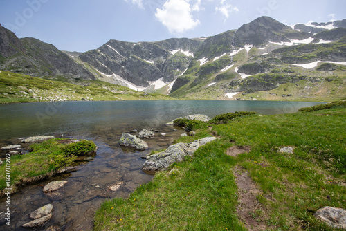 Rila Mountain near The Seven Rila Lakes, Bulgaria photo