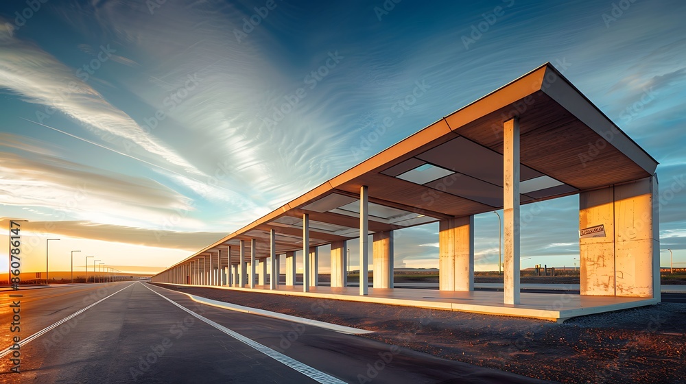 series of highway rest stops constructed from highly durable fiber cement panels, designed to offer travelers a safe, clean, and welcoming environment in a cost-effective, sustainable manner series of highway rest stops constructed from highly durable fiber cement panels, designed to offer travelers a safe, clean, and welcoming environment in a cost-effective, sustainable manner