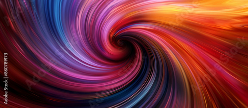 A mesmerizing swirl of colors forming an abstract background with rich gradients and smooth transitions, giving a sense of motion and depth, as seen through an HD lens.