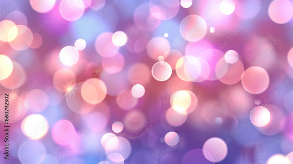 Abstract Pink and Blue Bokeh Background Abstract Pink and Blue Bokeh Background