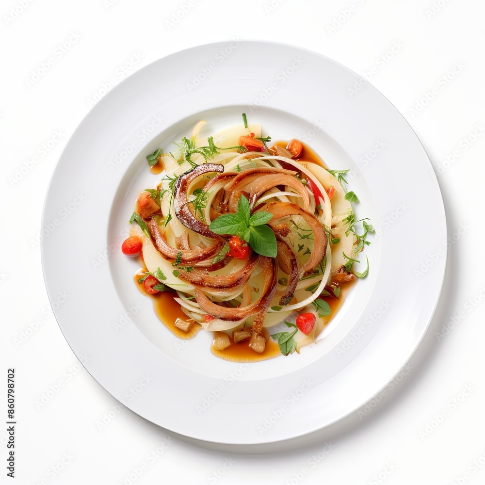 Famous food dish Isolated on a clean background Famous food dish Isolated on a clean background