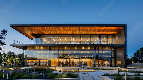 series of modern public libraries across different cities © Abdul
