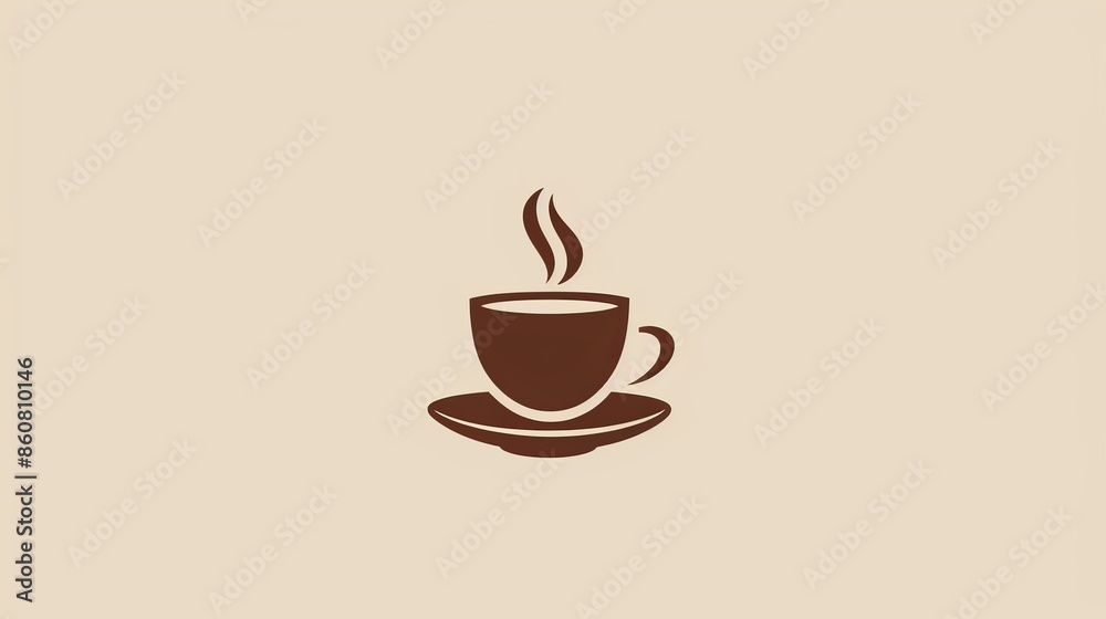Obraz premium Coffee logo design Coffee vector