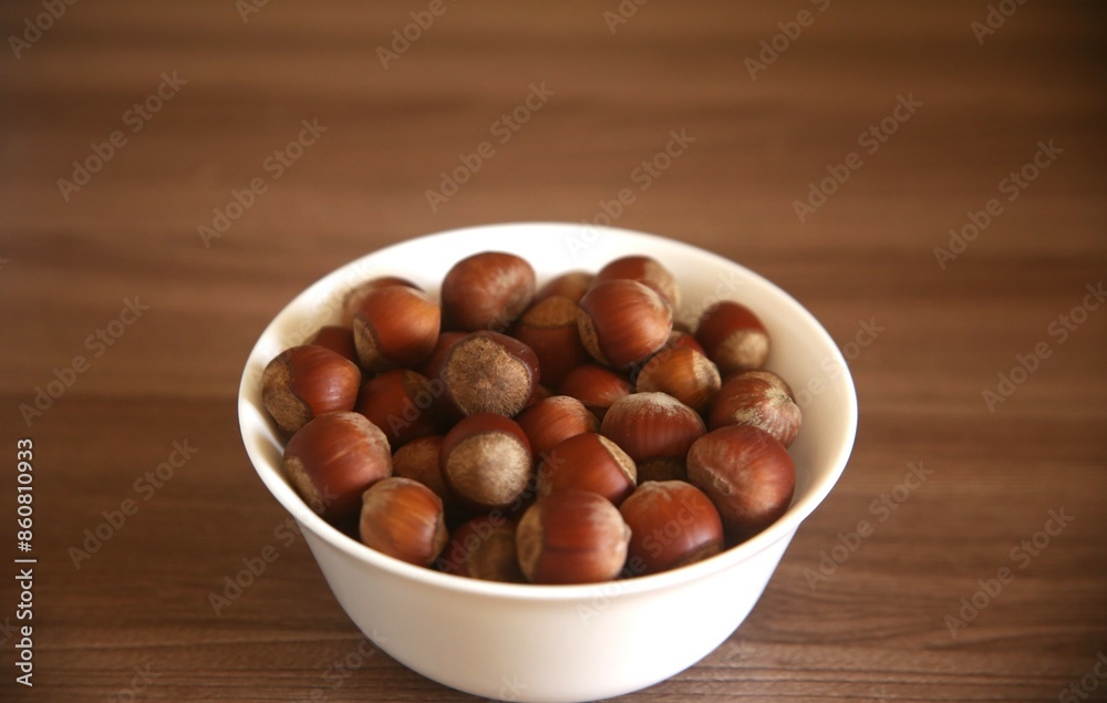 hazelnuts in a bowl hazelnuts in a bowl