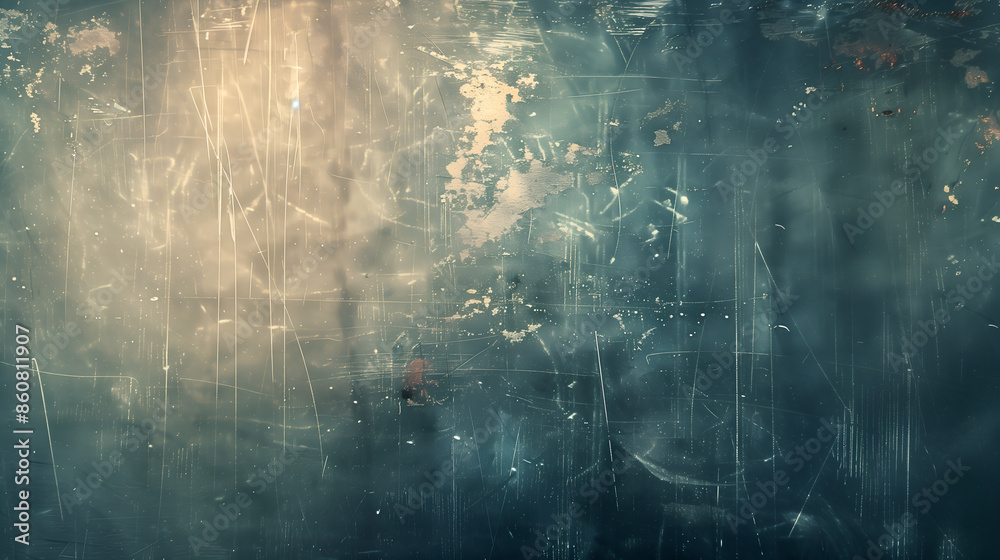 Fototapeta premium abstract background, scratches on an old surface, dark wallpaper with deep lighting