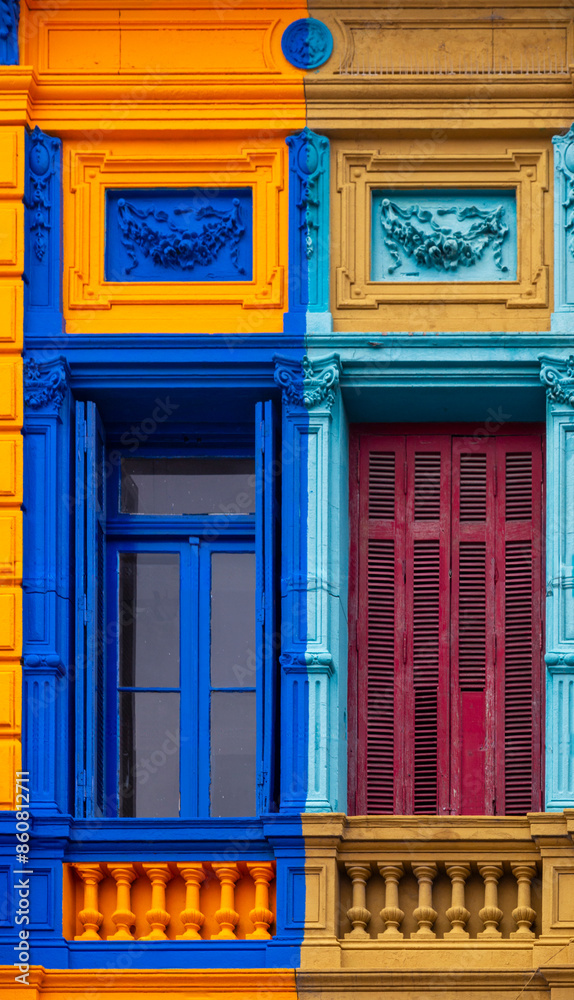 Obraz premium Caminito, La Boca, Buenos Aires