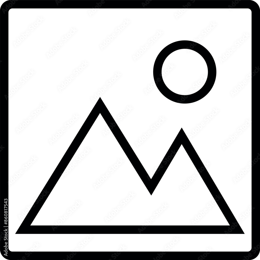 Picture icon vector. photo gallery icon symbol Picture icon vector. photo gallery icon symbol