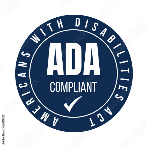 ADA compliant symbol icon 