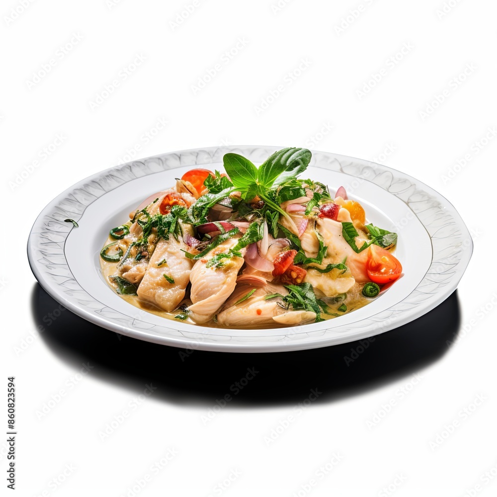 Famous food dish Isolated on a clean background Famous food dish Isolated on a clean background