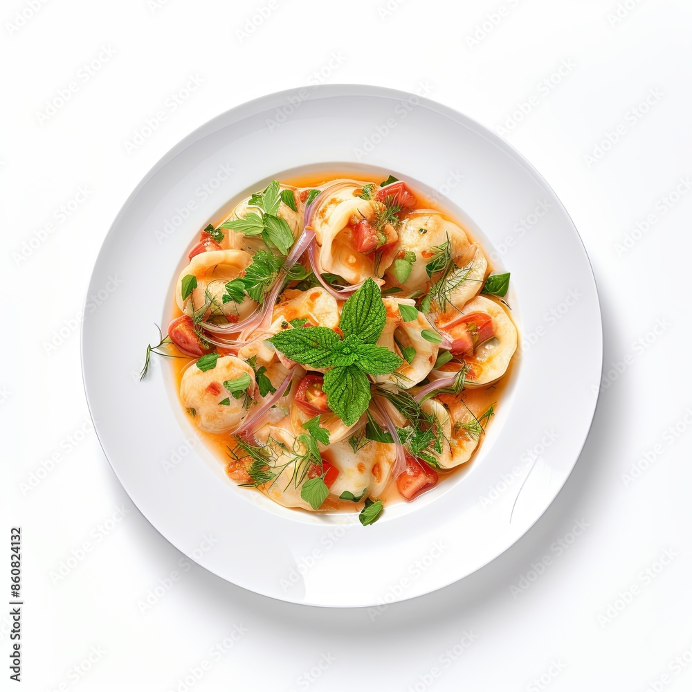 Famous food dish Isolated on a clean background Famous food dish Isolated on a clean background