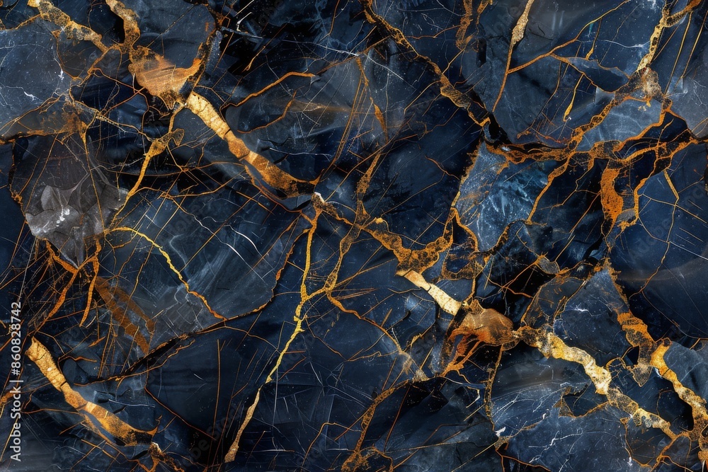 Dark Marble with Gold Veins - Glamorous Backdrop - Concept of Stylish and Luxurious Decor Dark Marble with Gold Veins - Glamorous Backdrop - Concept of Stylish and Luxurious Decor