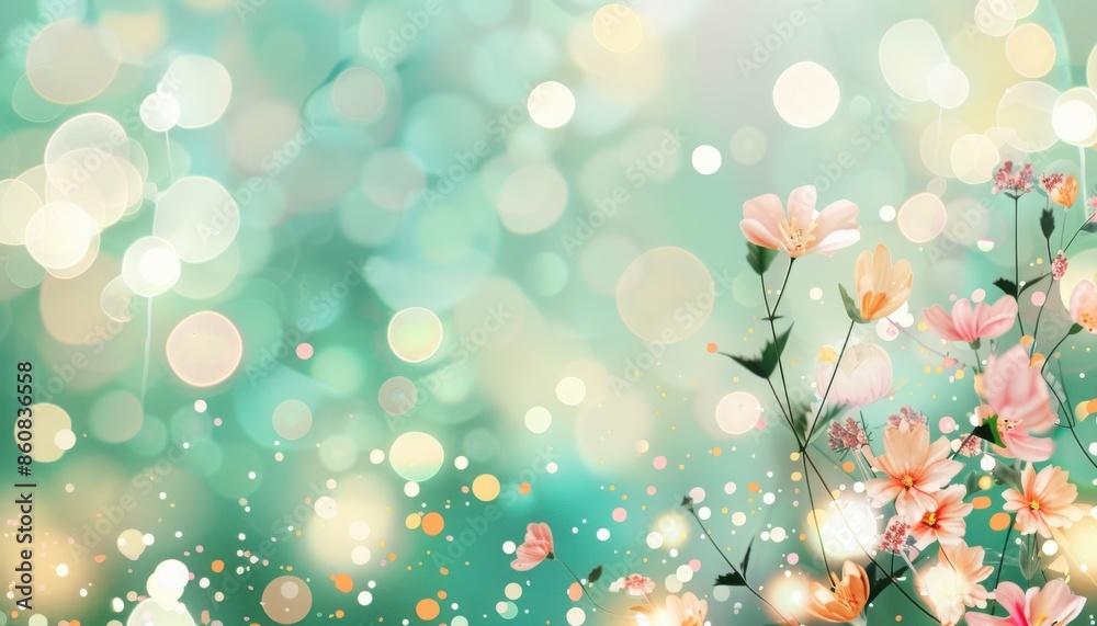 Beautiful spring flowers with a dreamy, bokeh background in soft pastel colors, perfect for any nature or inspirational concept. Beautiful spring flowers with a dreamy, bokeh background in soft pastel colors, perfect for any nature or inspirational concept.