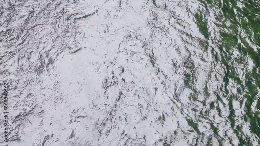 赤目四十八滝の水の流れ