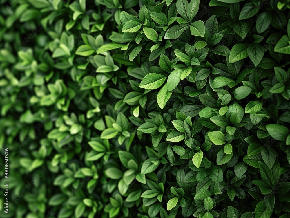 A detailed view of a plant's leaves, ideal for use in still life or scientific illustrations A detailed view of a plant's leaves, ideal for use in still life or scientific illustrations