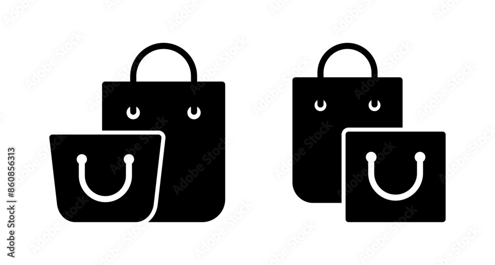 Shopping bag icon vector isolated on white background. Shopping bag vector icon. Basket icon Shopping bag icon vector isolated on white background. Shopping bag vector icon. Basket icon