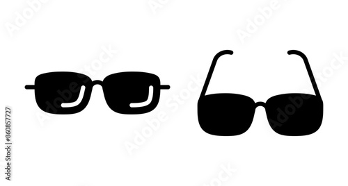 Glasses icon vector isolated on white background. Stylish Eyeglasses. Glasses vector. Optical concept