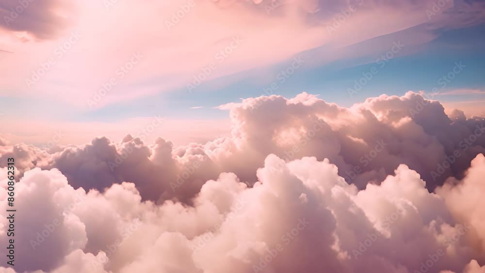 Pink Clouds Above the Horizon Generative AI Pink Clouds Above the Horizon Generative AI