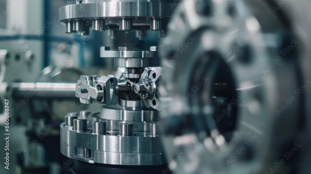 Complex industrial mechanism, abstract background Complex industrial mechanism, abstract background