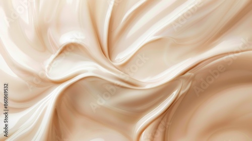 Creamy Smooth Texture Background, Generative AI