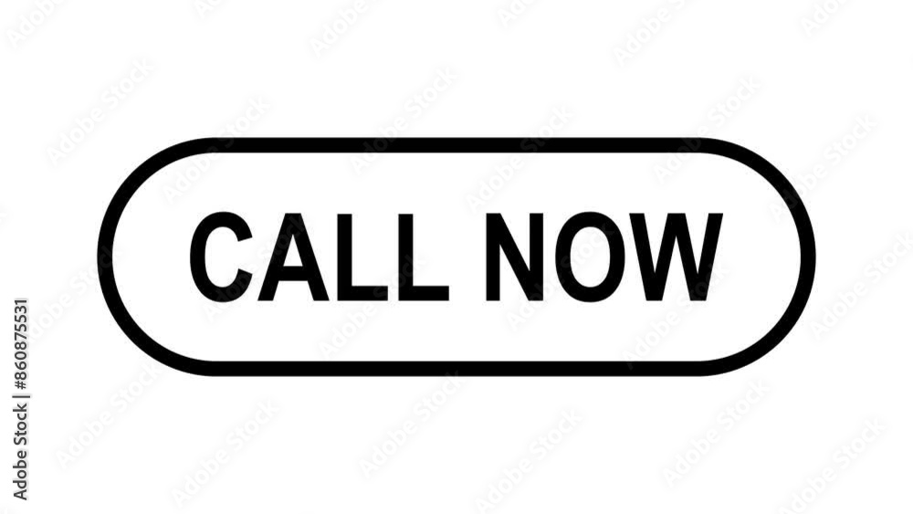 Mouse Arrow Clicking Call Now Web Button Animation. 4k Motion Graphics with Alpha Channel. Mouse Arrow Clicking Call Now Web Button Animation. 4k Motion Graphics with Alpha Channel.