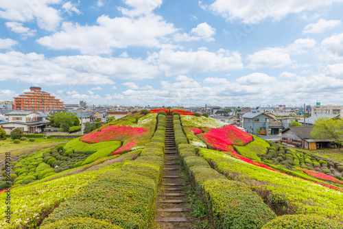 Tsukayama-kofun Tumulus, Utsunomiya, Tochigi, Japan