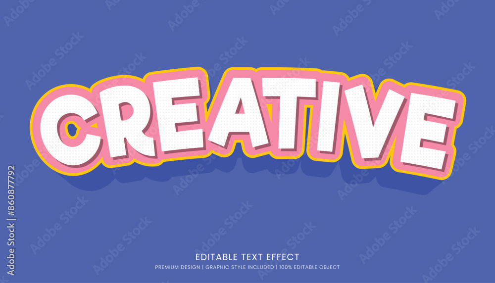 editable 3d text effect template bold typography and abstract style editable 3d text effect template bold typography and abstract style