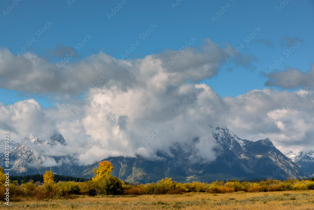 Autumn Majesty: The Teton Range in Fall Splendor Autumn Majesty: The Teton Range in Fall Splendor