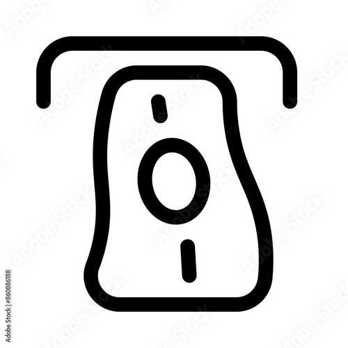 ready money icon with line style, perfect for user interface projects