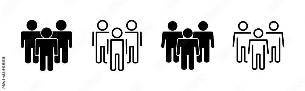 People icon set. person icon vector. User Icon vector. team symbols People icon set. person icon vector. User Icon vector. team symbols