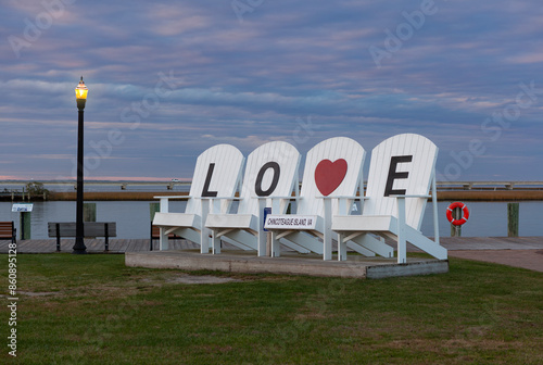 Downtown Chincoteague Waterfront Park, Virginia