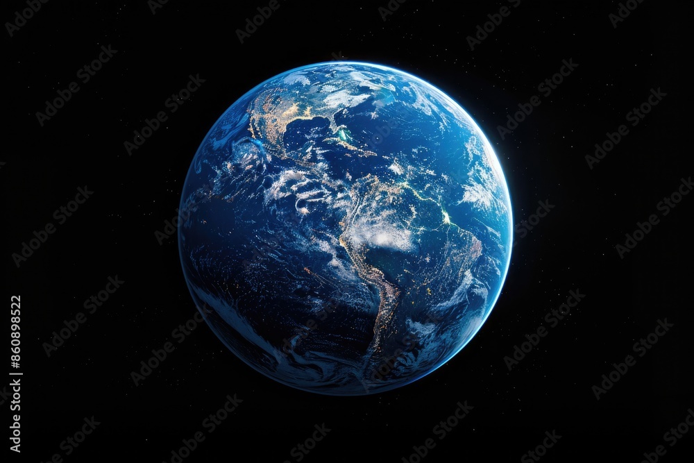 Fototapeta premium The Earth in Space