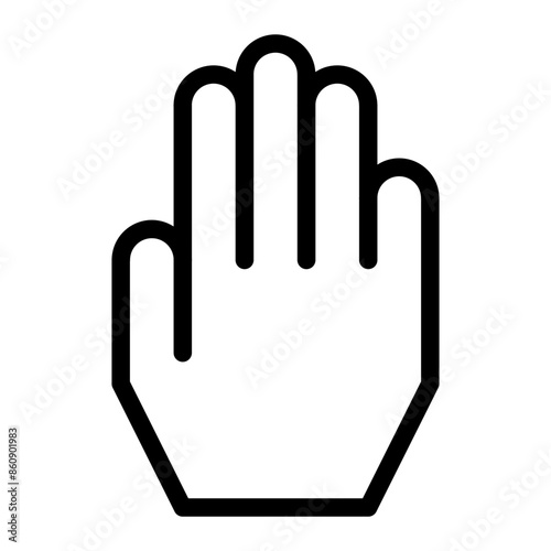 hand icon sign, hand gesture