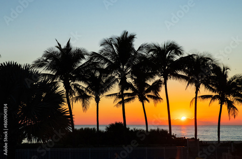 Miami, Florida. Tropical vacation spots