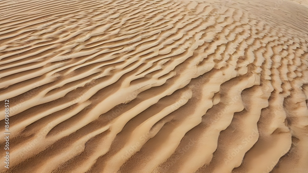 Desert sand with dunes isolated on white, top view, clipping. Desert sand with dunes isolated on white, top view, clipping.