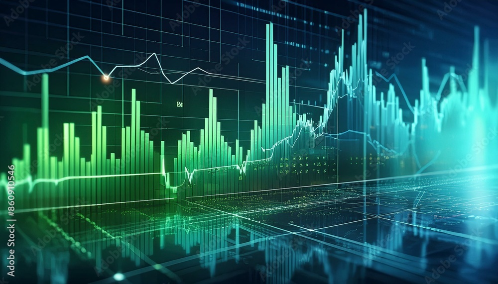 Gráfico ascendente de mercado Gráfico ascendente de mercado