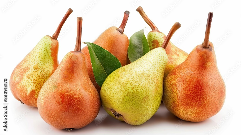 A Bunch of Freshly Picked Pears
