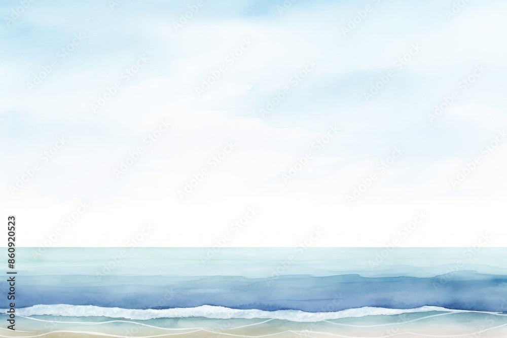 Ocean with wave boarder backgrounds outdoors horizon. Ocean with wave boarder backgrounds outdoors horizon.
