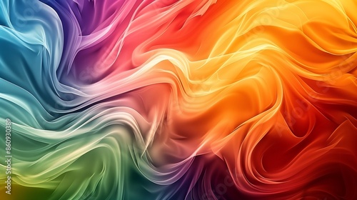abstract wallpaper of wavey colours © atar