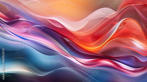 abstract wallpaper of wavey colours