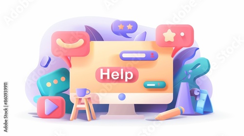 Live Chat Interface for Customer Support